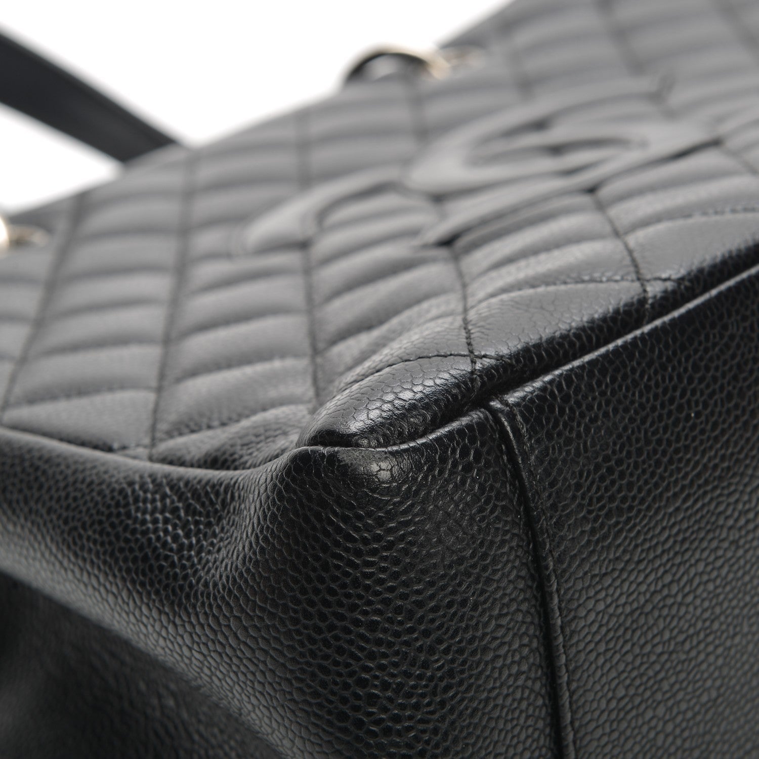 Chanel Caviar Quilted Grand Shopping Tote GST Black 10 of 10