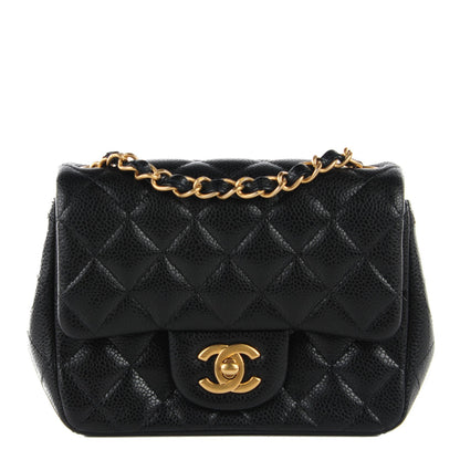 Chanel Caviar Quilted Mini Square Flap Black 1 of 8