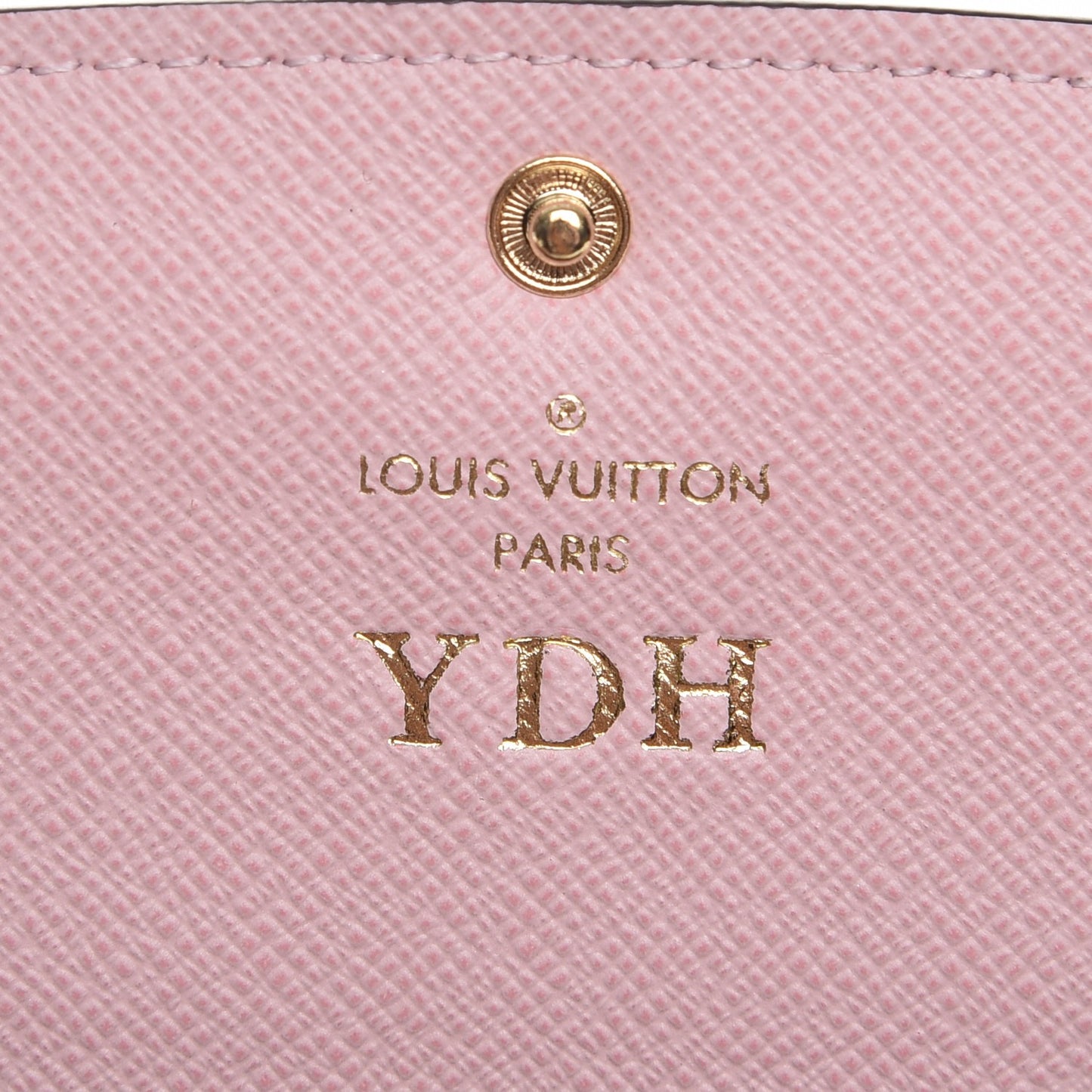 Monogram Emilie Wallet Rose Ballerine