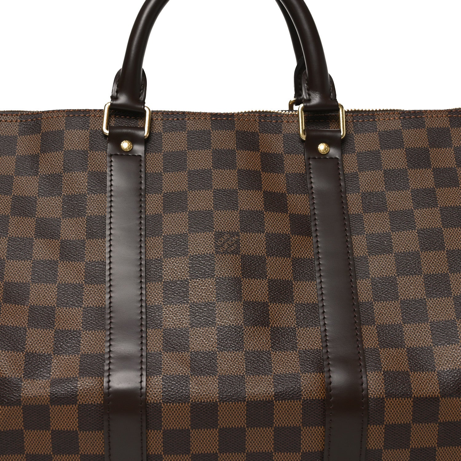 Louis Vuitton Damier Ebene Keepall 50 7 of 9