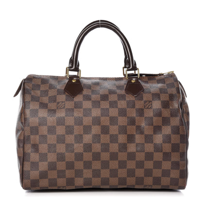 Louis Vuitton Damier Ebene Speedy 30 1 of 15