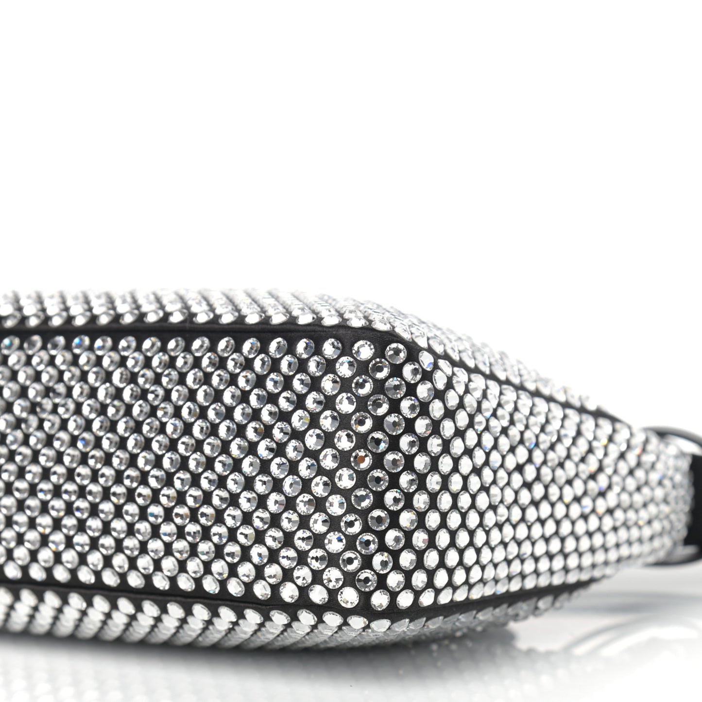 Satin Crystal Mini Re-Edition 2000 Bag Cristal