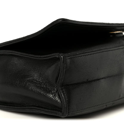 Chanel Lambskin Quilted Diamond CC Flap Black 10 of 11