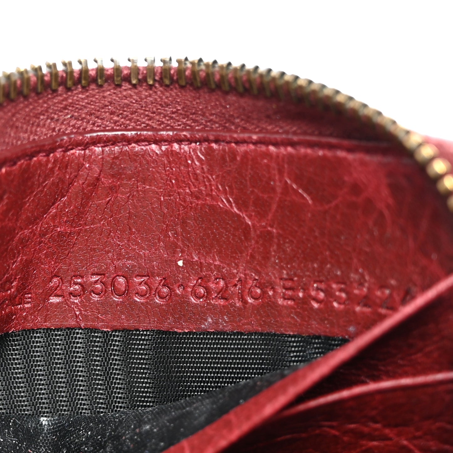 Agneau Classic Hardware Continental Zip Around Wallet Rouge Cerise