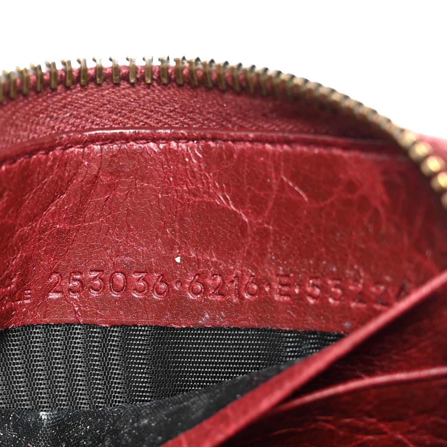 Balenciaga Agneau Classic Hardware Continental Zip Around Wallet Rouge Cerise 8 of 8