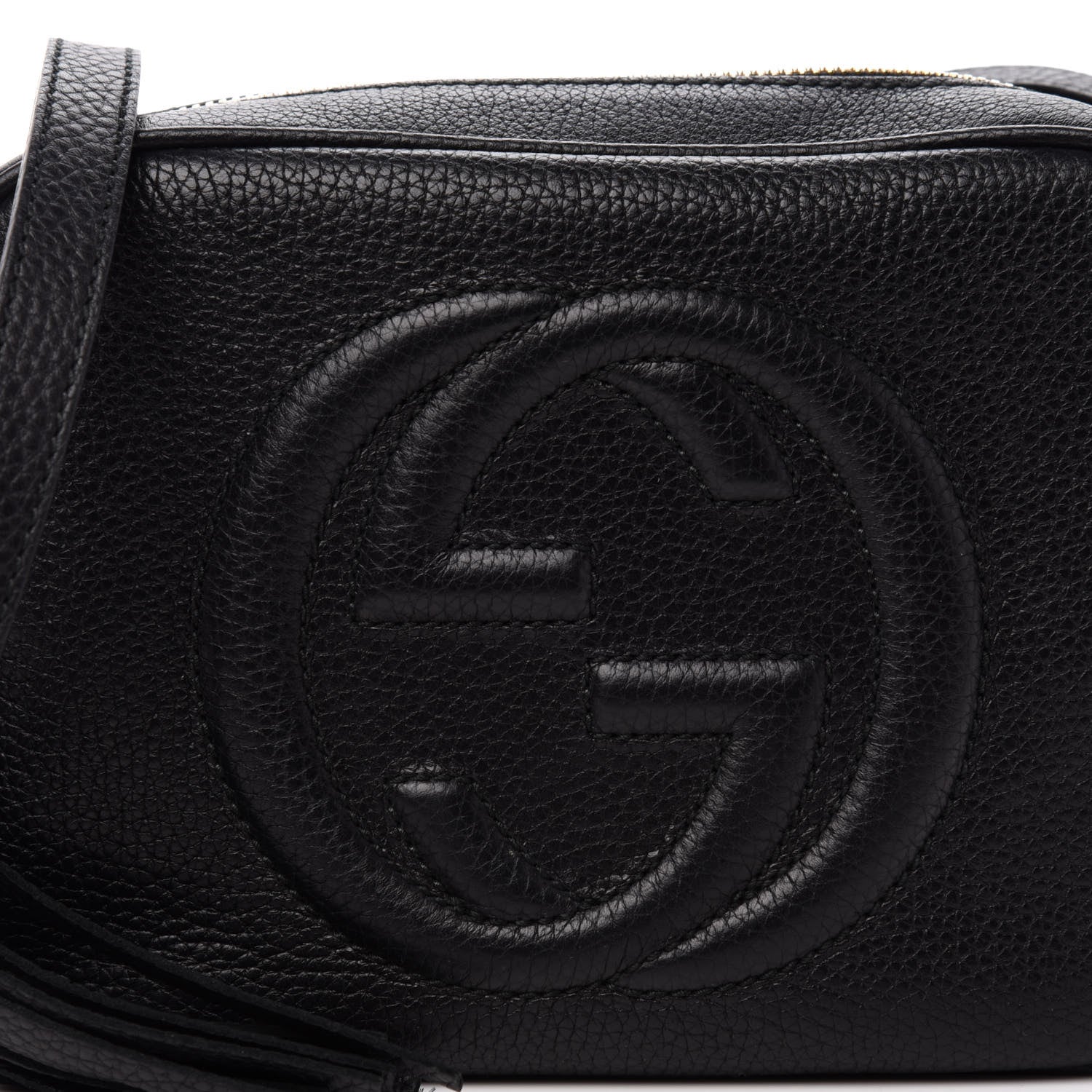 Gucci Pebbled Calfskin Small Soho Disco Bag Black 11 of 11
