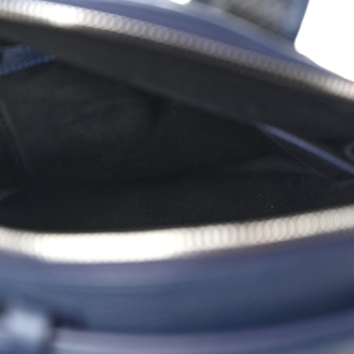 Calfskin Visetos Floral Leopard Klassik Small Stark Backpack Blue Black