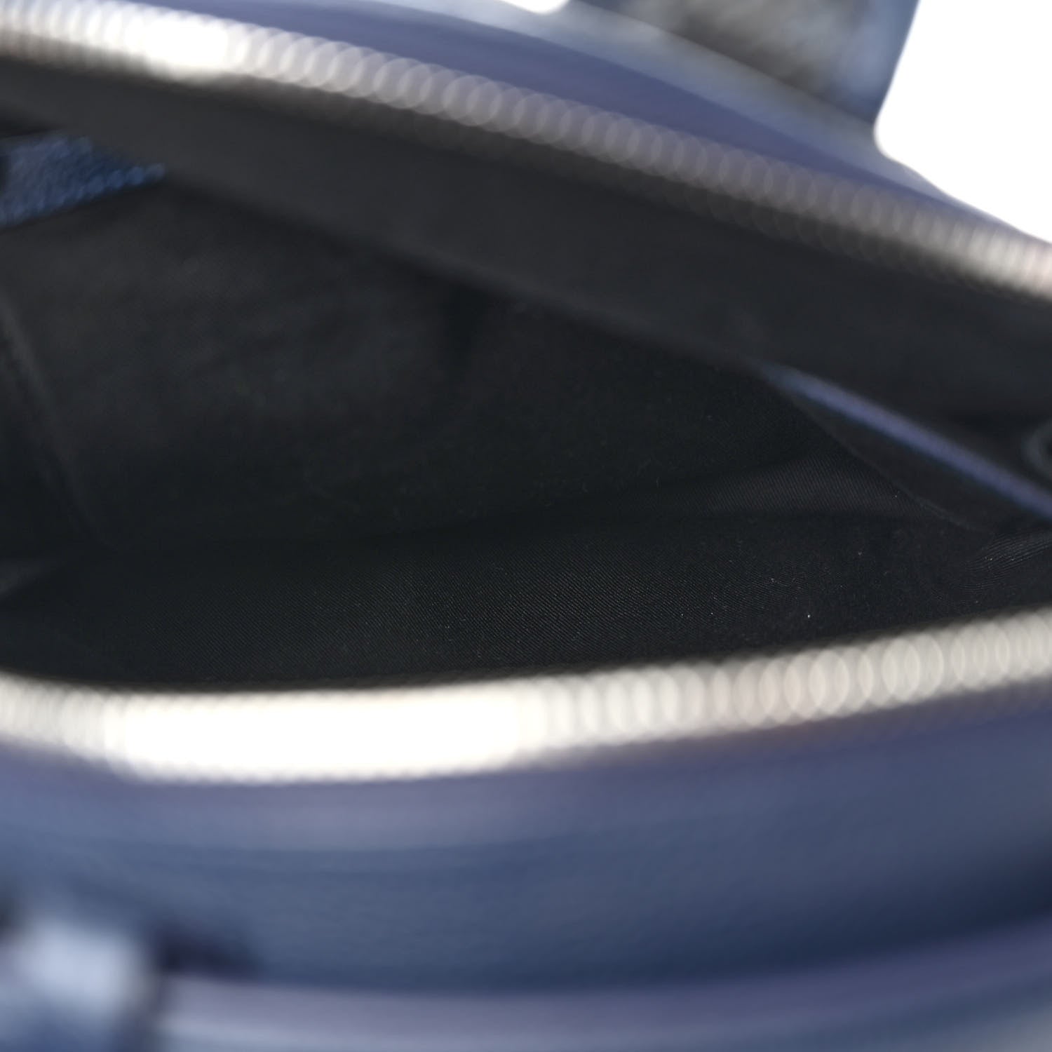 MCM Calfskin Visetos Floral Leopard Klassik Small Stark Backpack Blue Black 6 of 11