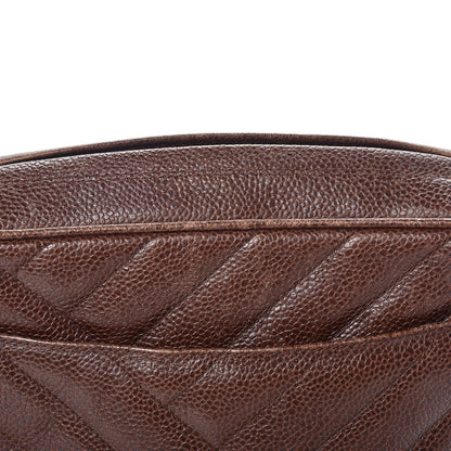 Chanel Caviar Camera Case Brown 10 of 17