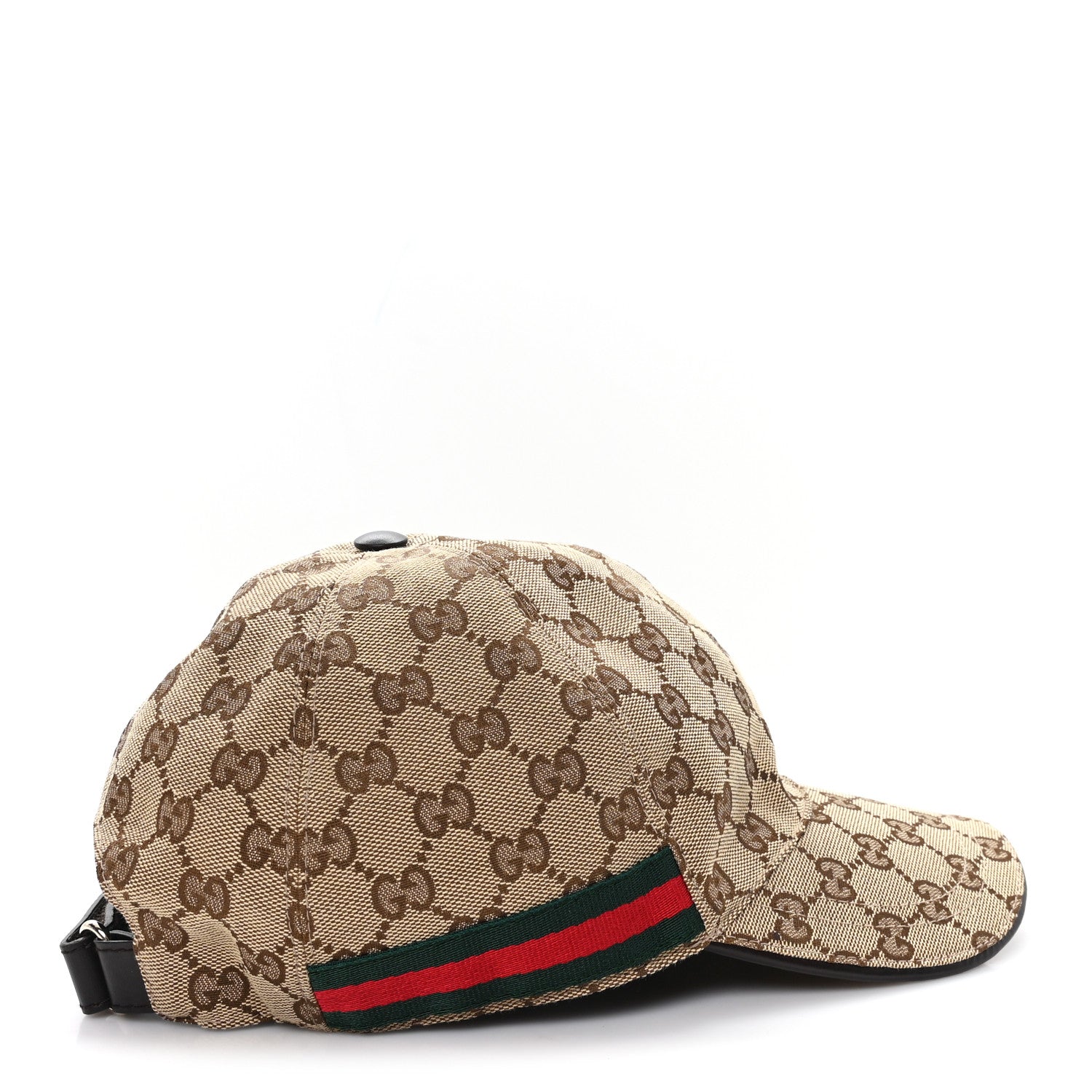 Gucci Monogram Web Baseball Hat L Beige Cocoa 6 of 9