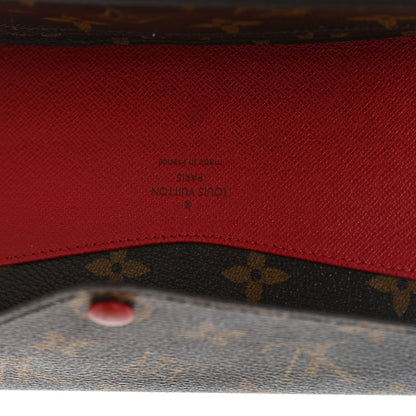 Louis Vuitton Monogram Josephine Wallet Red 6 of 7