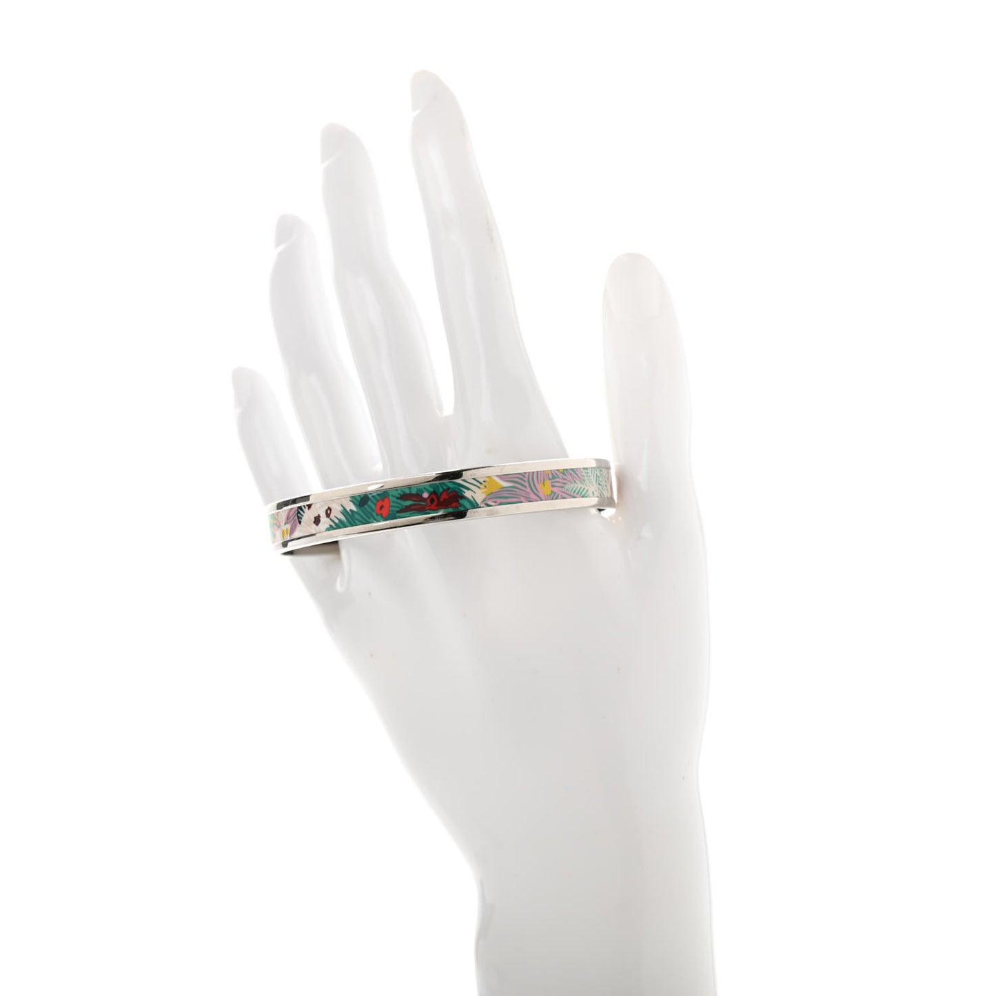 Enamel Dans un Jardin Anglais Printed Bracelet 65