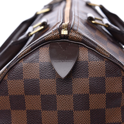 Louis Vuitton Damier Ebene Speedy 30 8 of 14