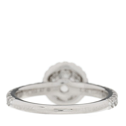 Cartier Platinum Diamond .40ct Destinee Engagement Ring 47 4 4 of 6