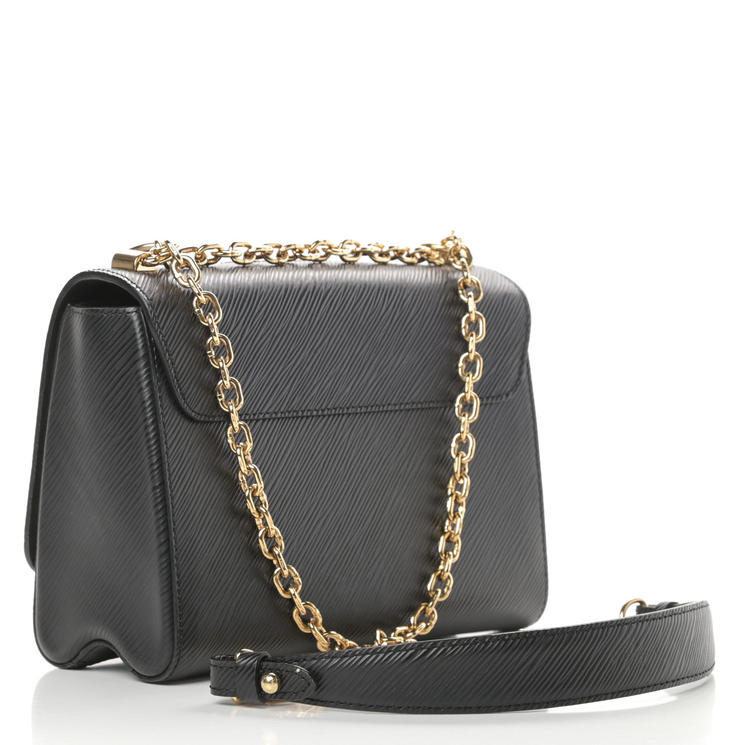 Louis Vuitton Epi Sequins Twist Shoulder Bag MM Black 3 of 15