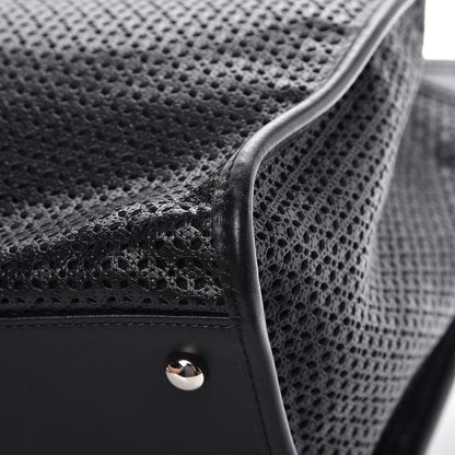 Chanel Calfskin Perforated Up In The Air Tote Black 11 of 11
