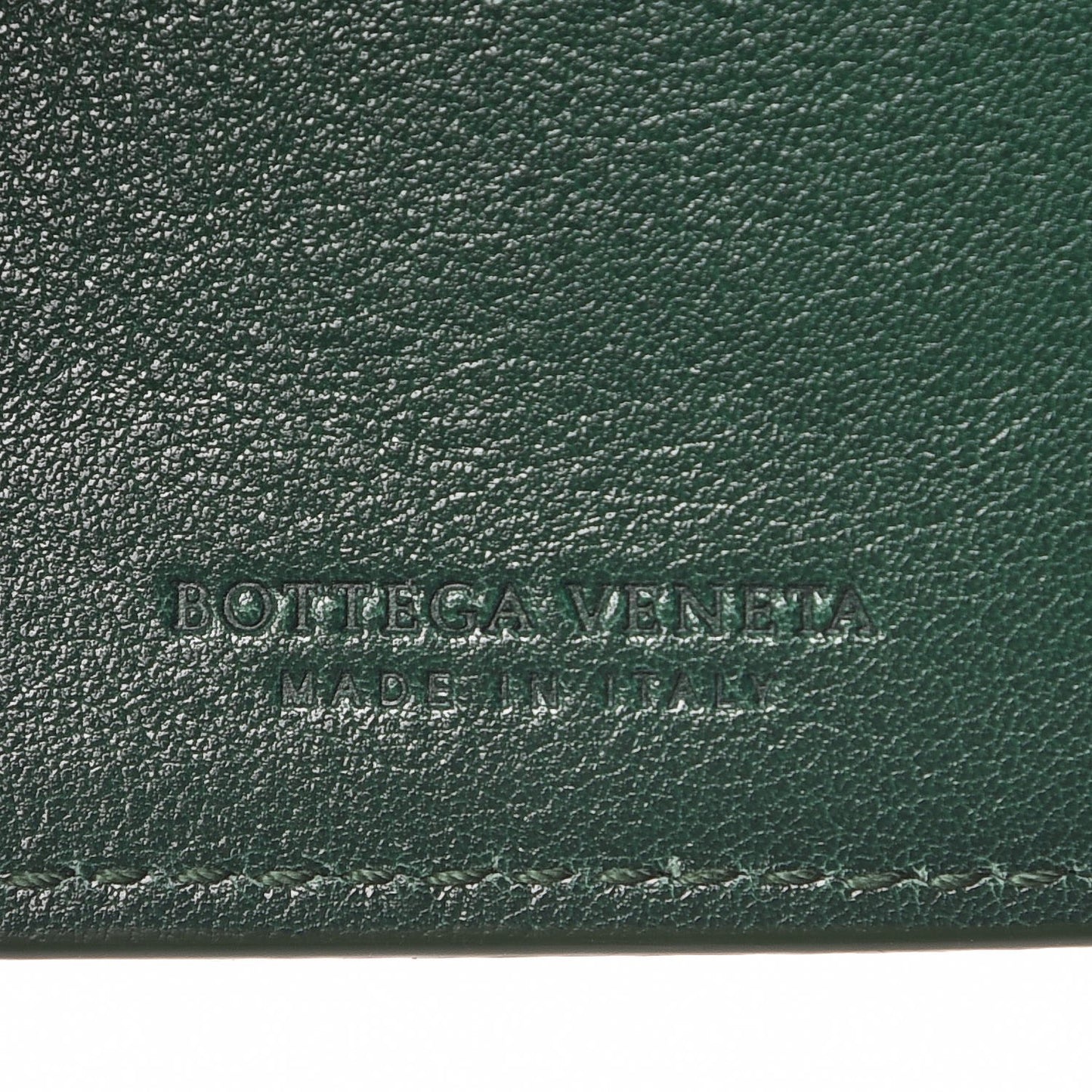 Nappa Intrecciato Bi-Fold Wallet Thyme