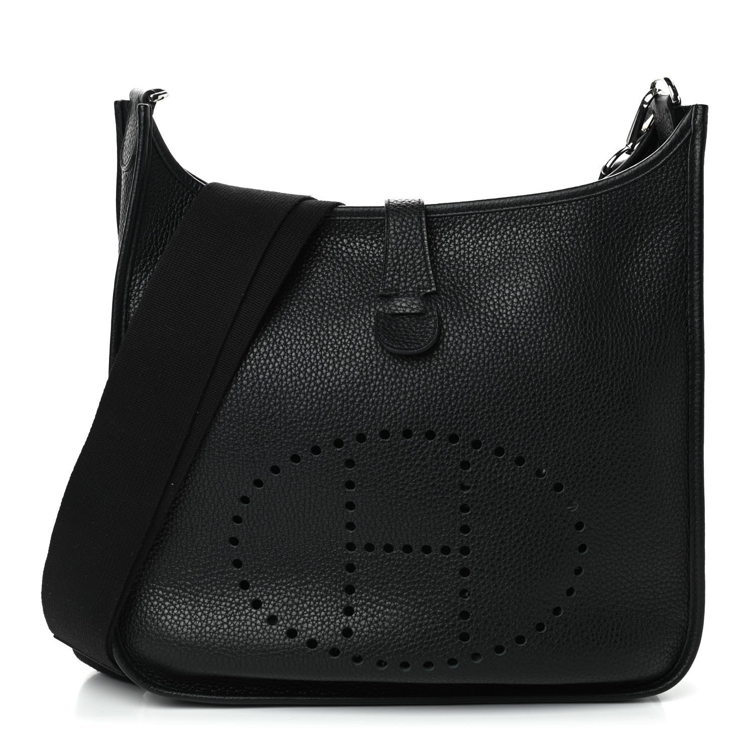 Hermes Taurillon Clemence Evelyne III GM Black 1 of 4