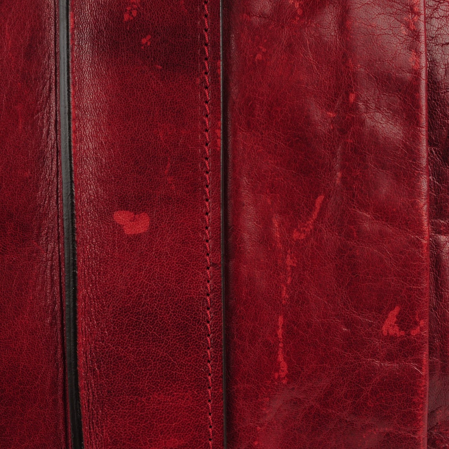 Lambskin Heloise Hobo Red