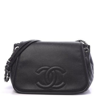 Chanel Caviar Timeless CC Accordion Flap Black 1 of 10