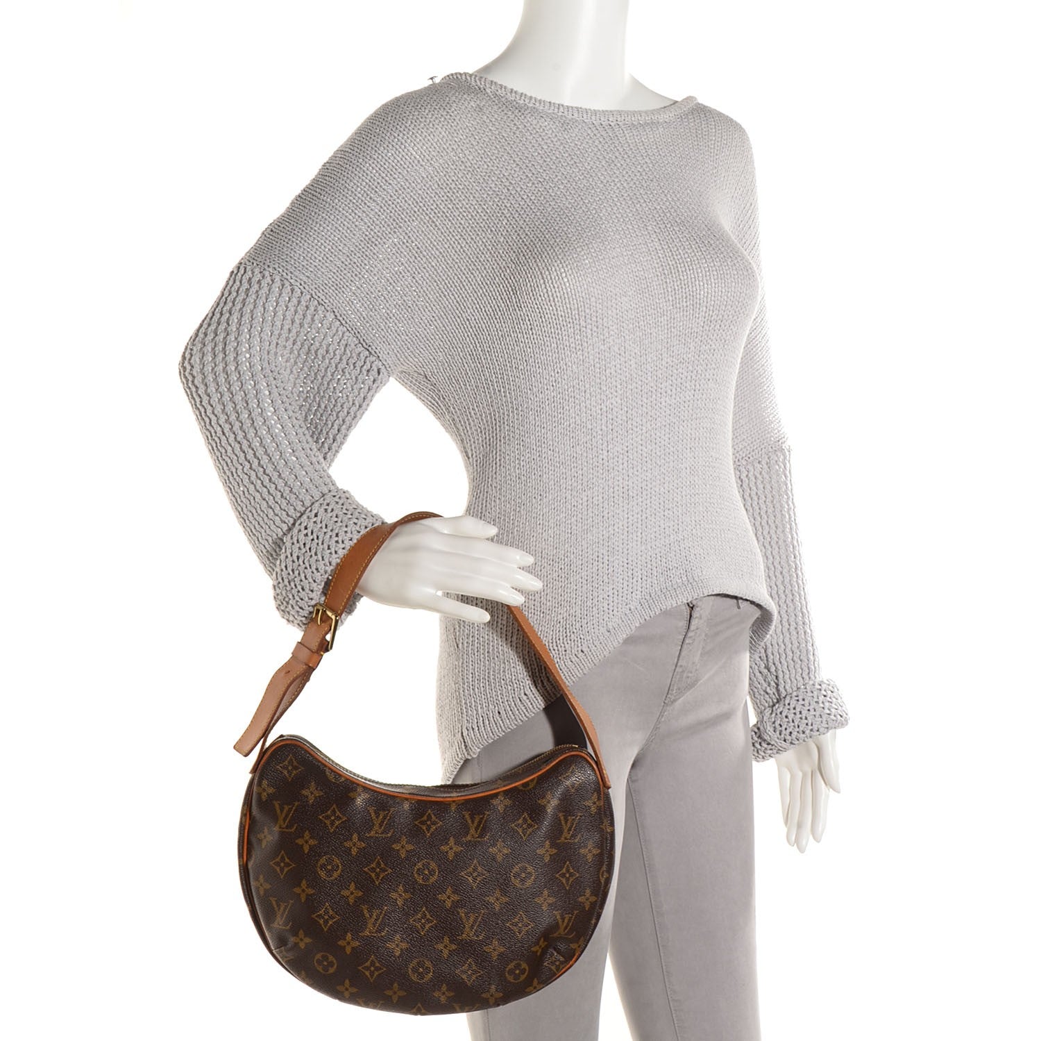 Louis Vuitton Monogram Croissant MM 2 of 7