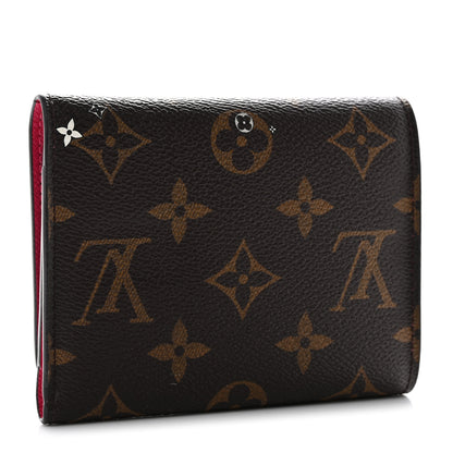 Louis Vuitton Monogram 2019 Christmas Animation Victorine Wallet Fuchsia 3 of 9