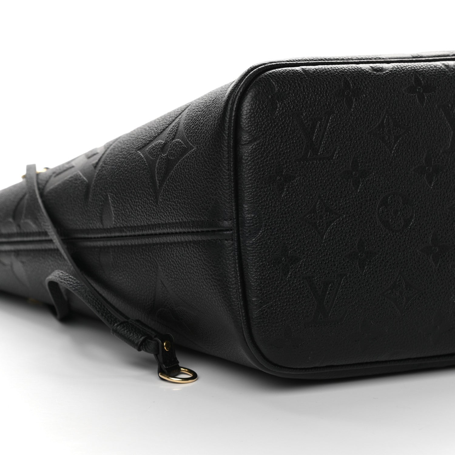 Louis Vuitton Empreinte Monogram Giant Neverfull MM Black 8 of 9