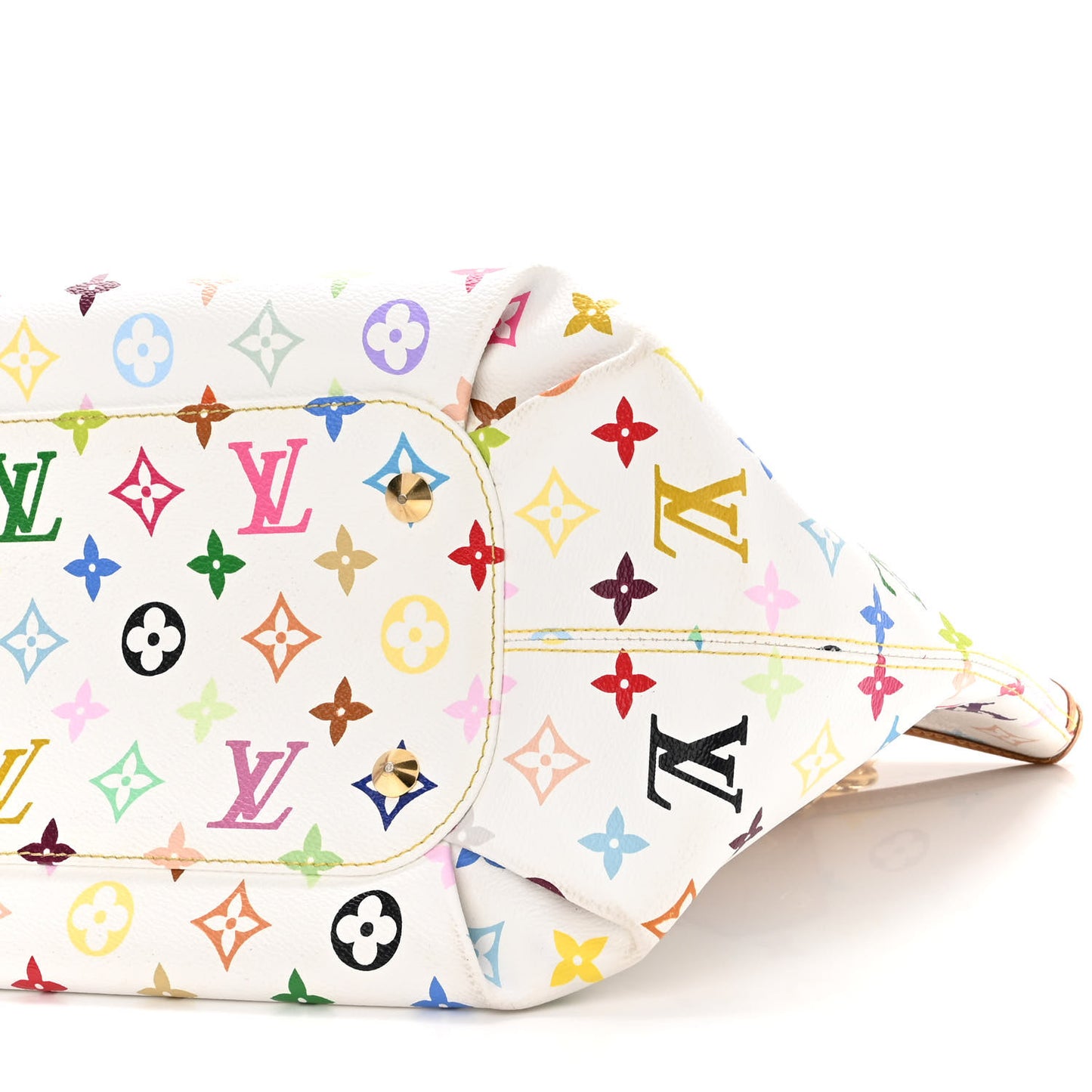 Monogram Multicolor Annie MM White