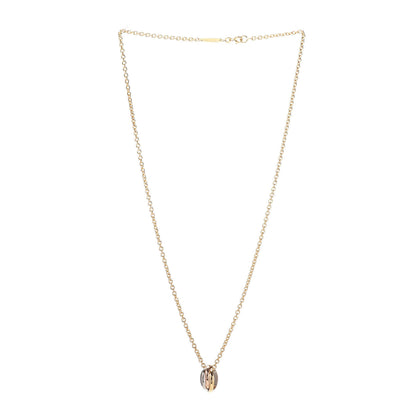 Cartier 18K Pink Yellow White Gold Baby Trinity Pendant Necklace 3 of 4