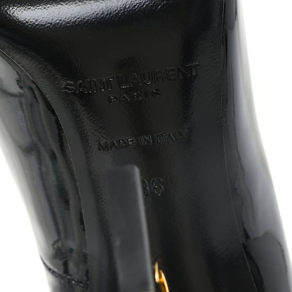 Saint Laurent Patent Opyum 110 Pumps 36 Black Gold 36 Black Gold 7 of 10