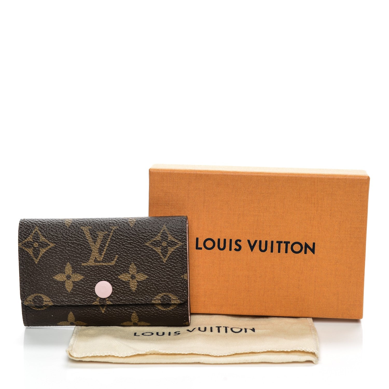 Louis Vuitton Monogram Multicles 6 Key Holder Rose Ballerine 7 of 7