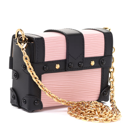 Louis Vuitton Epi Essential Trunk NM Rose Ballerine 3 of 7