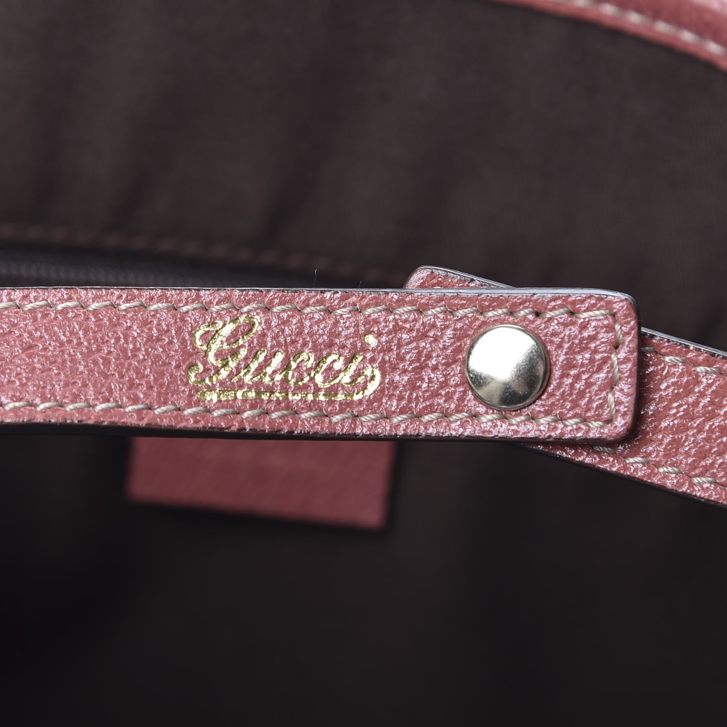 Gucci Suede Guccissima Medium Abbey Shoulder Bag Pink 8 of 11