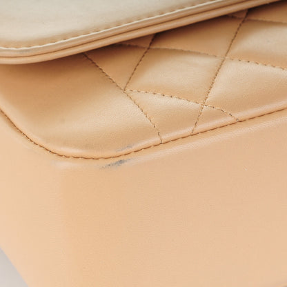 Chanel Lambskin Quilted Large Chic With Me Flap Beige 8 of 8