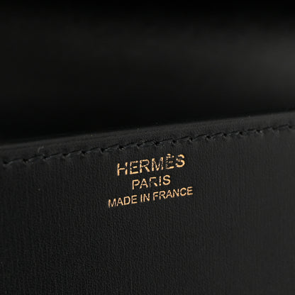 Hermes Box Medor 29 Clutch Black 6 of 8