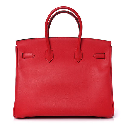 Hermes Epsom Birkin 35 Bougainvillea 4 of 36