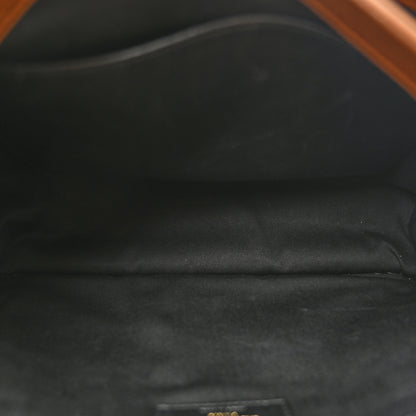 Saint Laurent Crinkled Calfskin Matelasse Monogram Medium Niki Chain Satchel Caramel 5 of 17