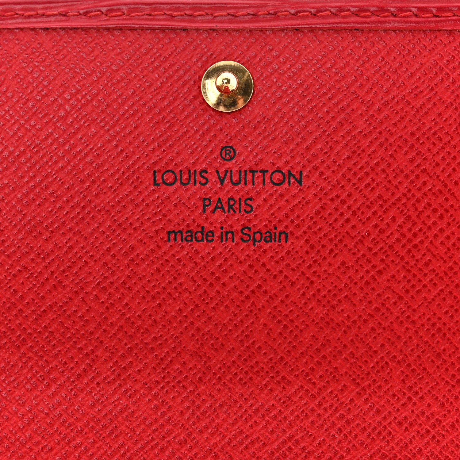 Louis Vuitton Epi Porte Tresor International Wallet Castillan Red 7 of 11