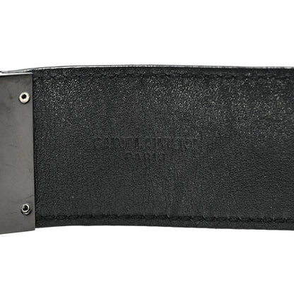 Saint Laurent Calfskin Monogram Bracelet Black 5 of 6