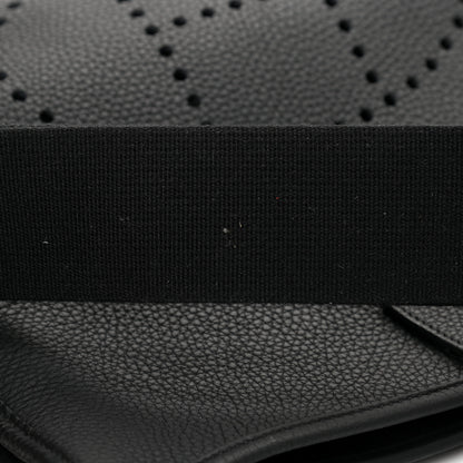 Hermes Taurillon Clemence Evelyne III PM Black 12 of 14