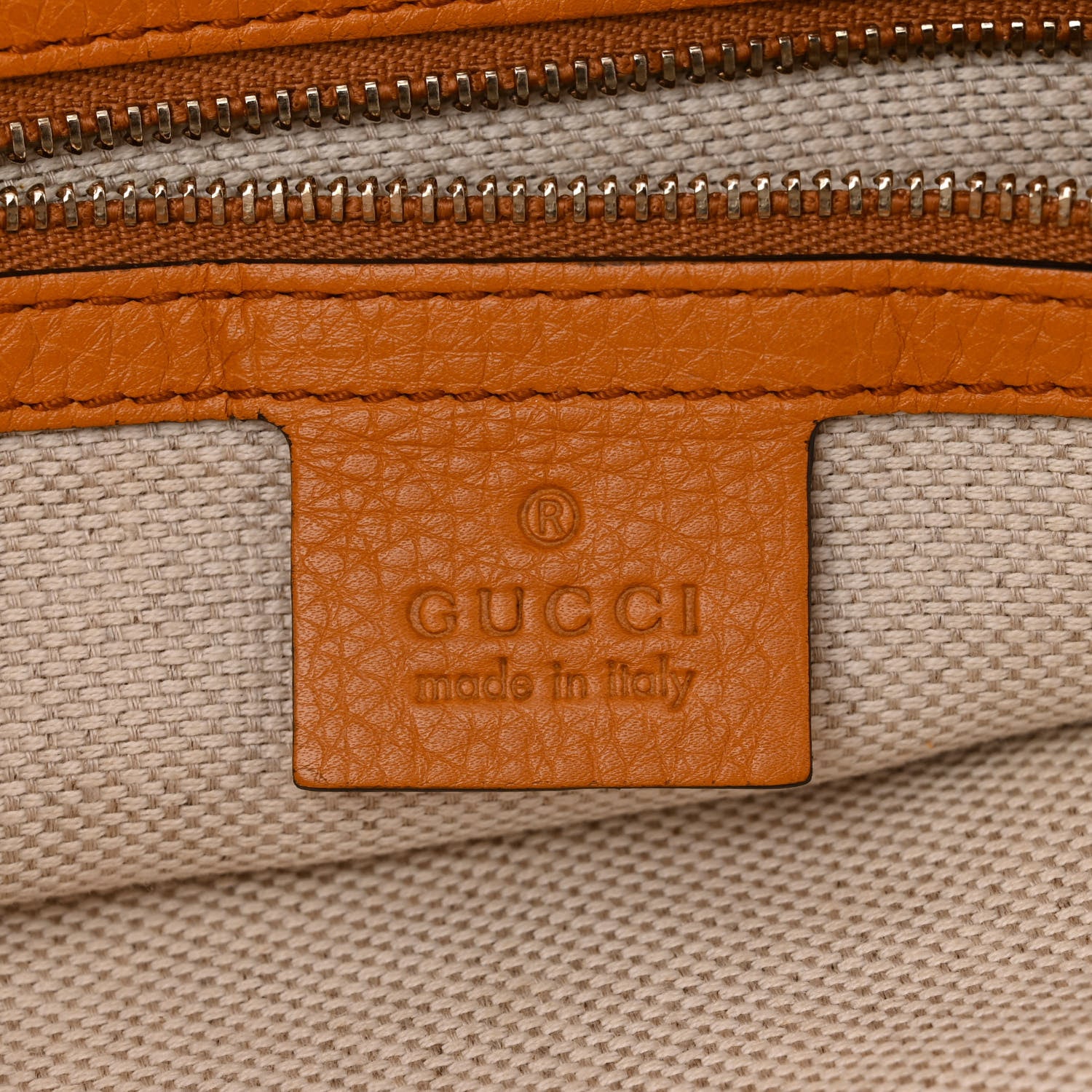 Gucci Cellarius Calfskin Small Soho Top Handle Satchel Curcuma 6 of 13