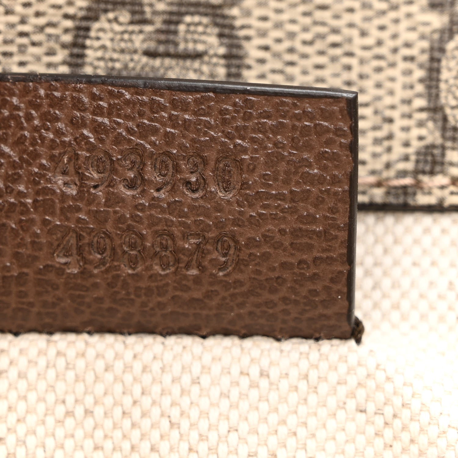 Gucci GG Supreme Monogram Neo Vintage Web Belt Bag Brown 7 of 10