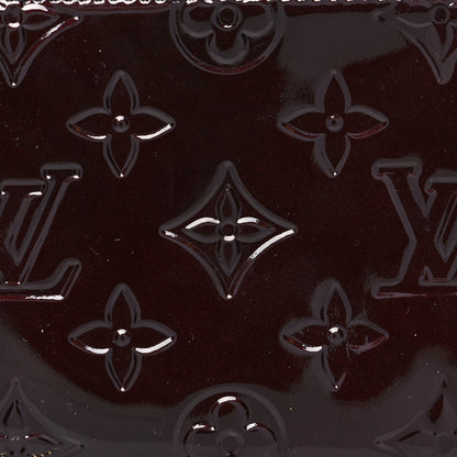 Louis Vuitton Vernis Monogram Mini Pochette Accessories Amarante 7 of 9