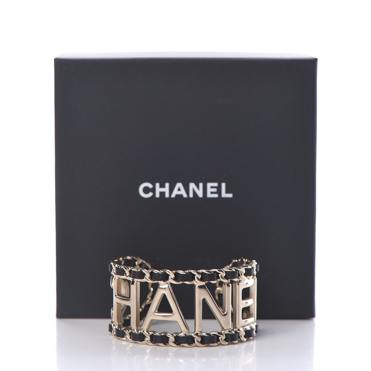 Lambskin Chain Vintage Allure Bracelet Gold