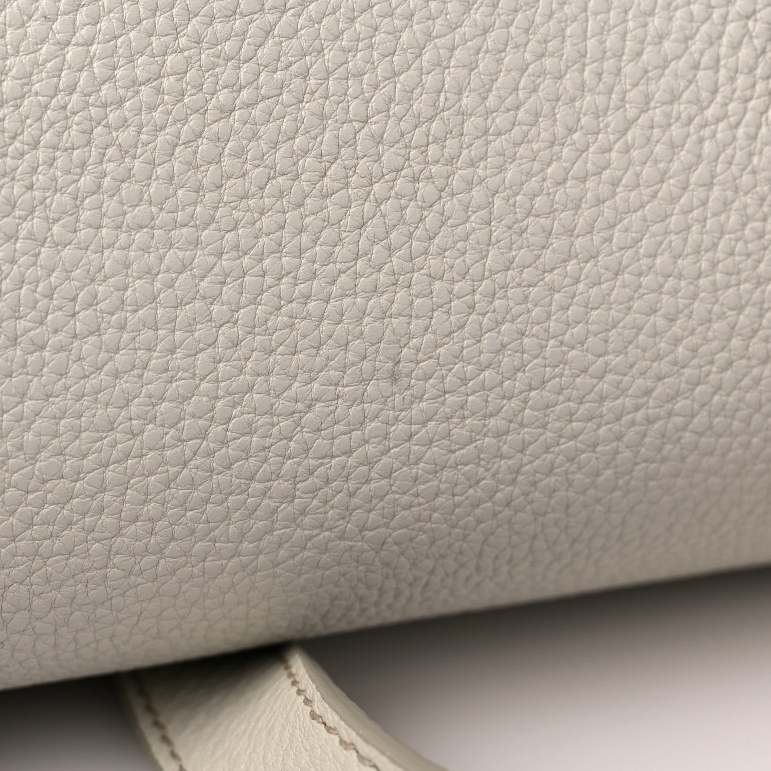 Prada Vitello Phenix Bowling Bag Talco 15 of 21