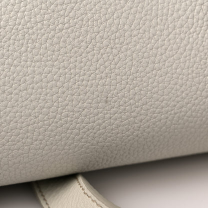 Prada Vitello Phenix Bowling Bag Talco 15 of 21