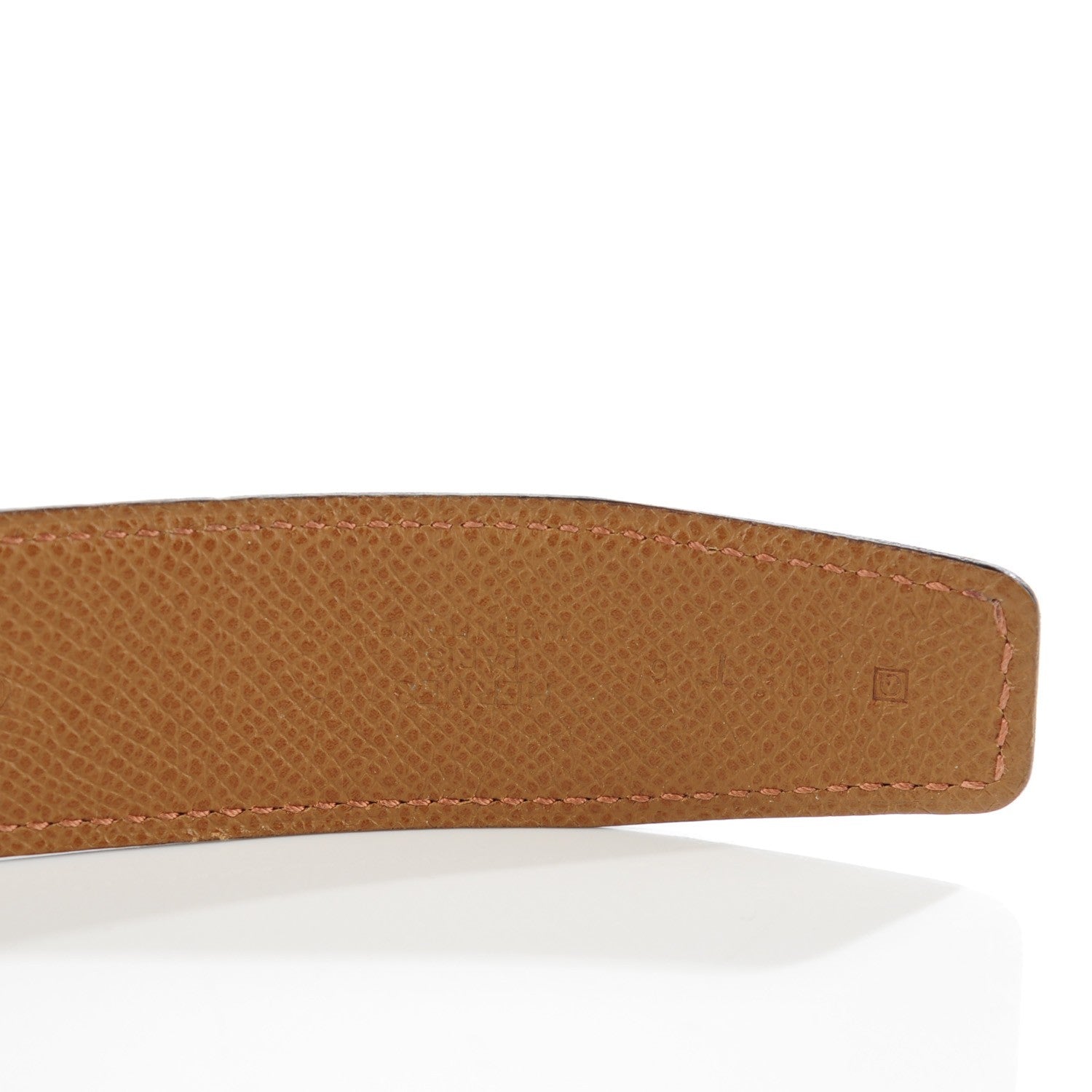 Hermes Epsom Swift 32mm Belt Strap 105 Alezan Vert Canopee 6 of 6