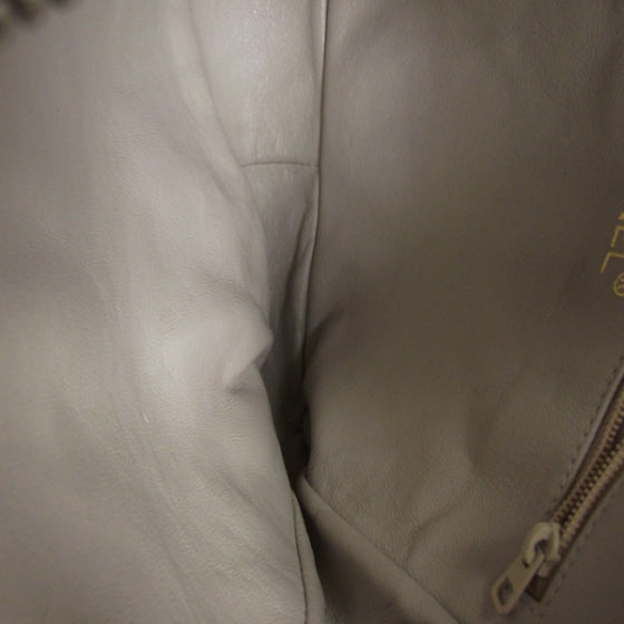 Chanel Lambskin Tassel Shoulder Bag Beige 11 of 11