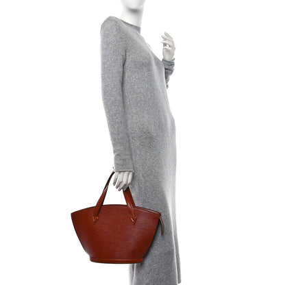 Louis Vuitton Epi Saint Jacques PM Fawn 2 of 14