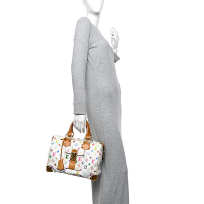 Louis Vuitton Monogram Multicolor Speedy 30 White 2 of 21